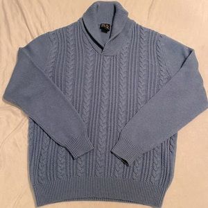 Jos. A. Bank Cowl-neck Fisherman Sweater